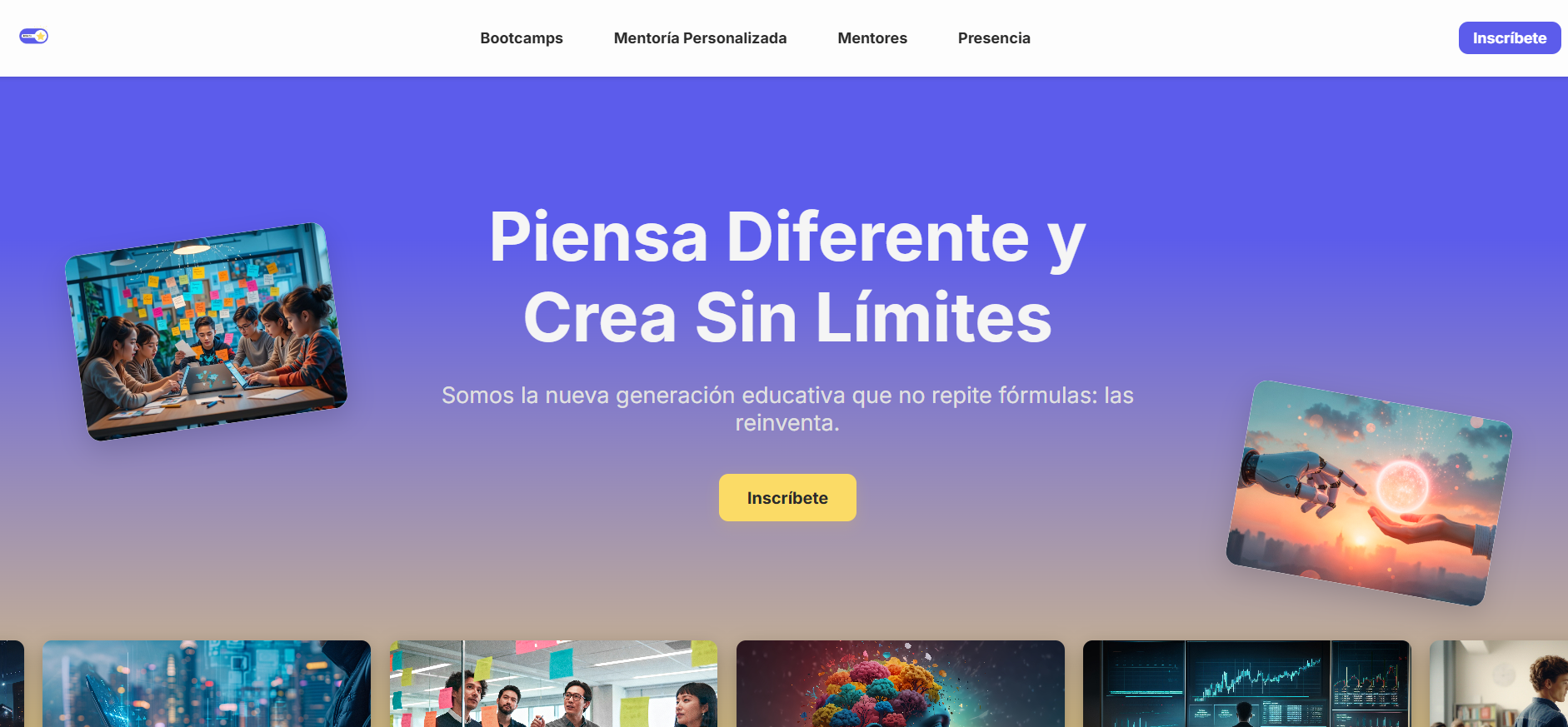 Web Design Mockup
